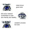 925 Sterling Silver Zircon Pendant With Parts - Scc689