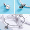 925 Sterling Silver Zircon Pendant With Parts - Scc689