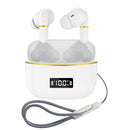 Wireless In-ear Earphones with Digital Charging Case - J2 - Black