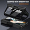 For Samsung Galaxy Z Fold4 5G Shockproof Tpu Pc Case With Pen - Black
