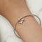 925 Sterling Silver Dainty Dachshund Pendant For Beaded Bracelets