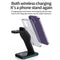 5 In 1 Magnetic Wireless Charger Foldable Black