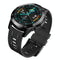 1.3 Inch Full-Fit Round Screen Smart Watch Support Sleep Monitor / Heart Rate Monitor / Temperature Monitoring Black