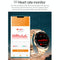 1.3 Inch Full-Fit Round Screen Smart Watch Support Sleep Monitor / Heart Rate Monitor / Temperature Monitoring Black
