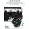 1.3 Inch Full-Fit Round Screen Smart Watch Support Sleep Monitor / Heart Rate Monitor / Temperature Monitoring Black