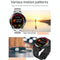 1.3 Inch Full-Fit Round Screen Smart Watch Support Sleep Monitor / Heart Rate Monitor / Temperature Monitoring Black