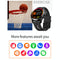 1.3 Inch Full-Fit Round Screen Smart Watch Support Sleep Monitor / Heart Rate Monitor / Temperature Monitoring Black