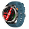 Waterproof Smart Watch With Flashlight And Compass - 1 Inch - Orange
