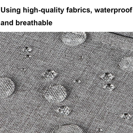 13.3 Inch Waterproof Laptop Handbag With Shock-Absorbing Capacity - Grey