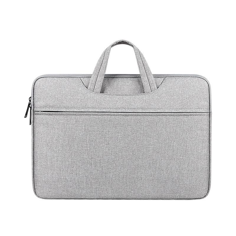 13.3 Inch Waterproof Laptop Handbag With Shock-Absorbing Capacity - Grey