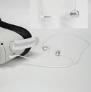 Aluminum 3.5mm Earbuds for Meta Quest 2 - Compact and Durable - White