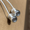 Aluminum 3.5mm Earbuds for Meta Quest 2 - Compact and Durable - White