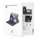 2022 Bluetooth Keyboard Leather Case For Ipad 10.9 With Touchpad & Smart Sleep - Black