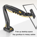 Adjustable Tv Monitor Bracket - Black 17-30 Inches