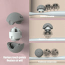 3-In-1 Fitness Yoga Massage Ball Cervical Meridian Massager - Pink