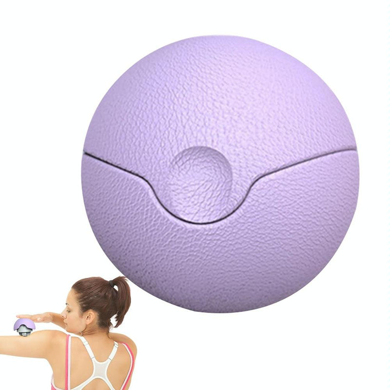 3-In-1 Fitness Yoga Massage Ball Cervical Meridian Massager - Pink