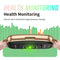 1.47 Inch Steel Strap Ip67 Waterproof Smart Watch Support Heart Rate / Blood Pressure Gold