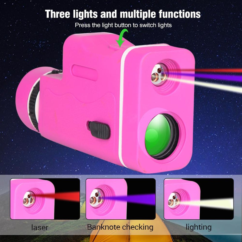 10x High List Binoculars with Infrared Light - Colourful - Cherry Pink