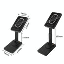 15W Wireless Charging Phone Holder Black