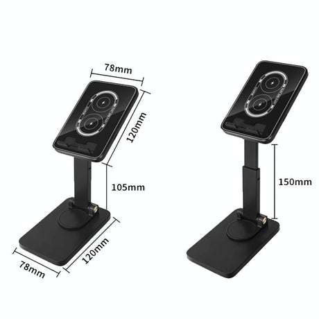 15W Wireless Charging Phone Holder Black