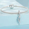 925 Sterling Silver Romantic Tulip Beaded Pendant In