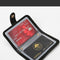 Patchwork Stone Pattern Handbag - Shoulder / Crossbody - Black