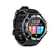 Smart Watch With Heart Rate Blood Pressure And Oxygen Monitoring - Black