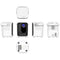 Portable Smart Led Projector - 720P Hd 113 Lumens - White