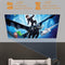 Portable Smart Led Projector - 720P Hd 113 Lumens - White