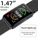 Smart Watch With Heart Rate And Blood Pressure Monitoring - Colour Screen - Black