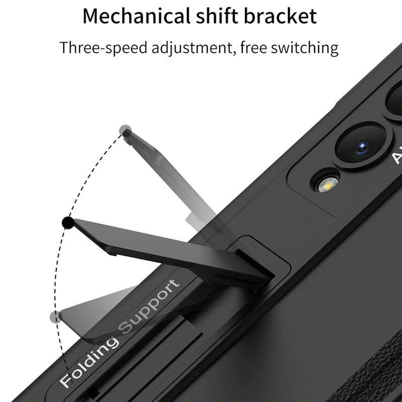 For Samsung Galaxy Z Fold4 5G Magnetic Fold Case - Full Coverage - Green