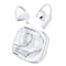 Crystal Air Conduction Bluetooth Earphones - Openbuds Ows - White