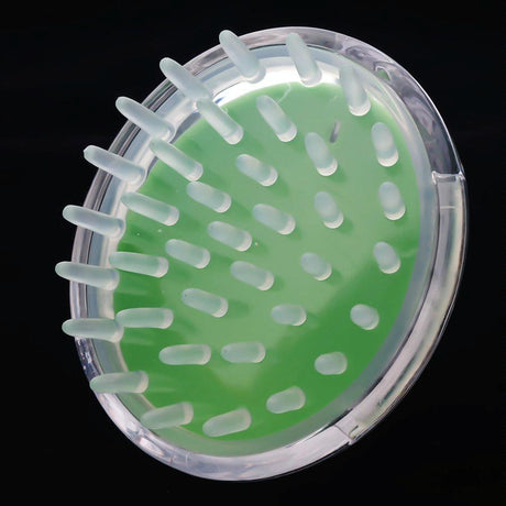 5Pc Silicone Pvc Massage Brush Set - Green