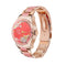 Smart Bracelet With Touch Screen Heart Monitoring Voice Control And Cycle Reminder - White
