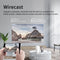 Portable Mini Led Projector - 800 Lumens 480X360 Resolution - White