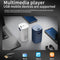Portable Mini Led Projector - 800 Lumens 480X360 Resolution - White