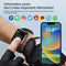 1.85 Inch Ip67 Waterproof Sports Health Monitoring Bluetooth Call Smart Watch - Black