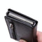 Aluminum Rfid Card Holder with Automatic Pop-up Function - Black