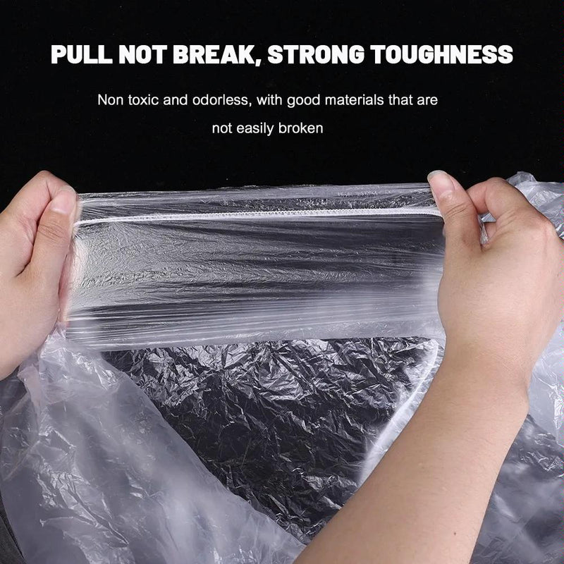 10 Pack Disposable Air Conditioner Dust Cover Large 70X145Cm White