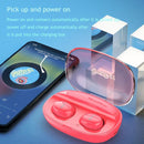 Waterproof Tws Bluetooth Earphones - Hd Stereo Sound - Black