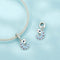 925 Sterling Silver Platinum Plated Chameleon Pendant