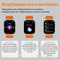 2.01 Inch Waterproof Smart Watch With Bluetooth Call & Health Tracking - Orange
