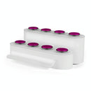 8-attachment Dyson Airwrap Storage Rack in Rose Red