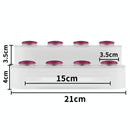 8-attachment Dyson Airwrap Storage Rack in Rose Red