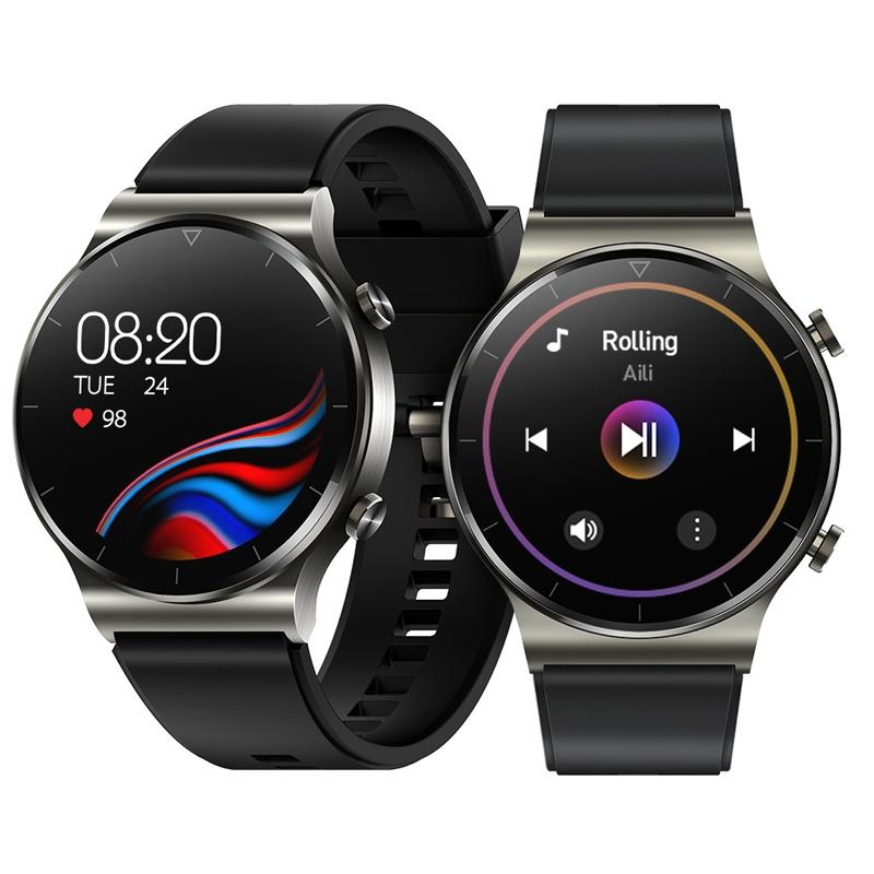 Tws Bluetooth Headset Smart Watch Mp3 Music Sports Business Bluetooth Call Watch Black