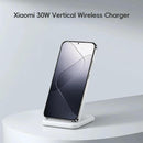 30W Vertical Wireless Charger White