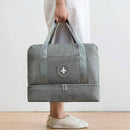 Travel-Ready Waterproof Beach Bag With Double Layer Design - Tiffany Blue