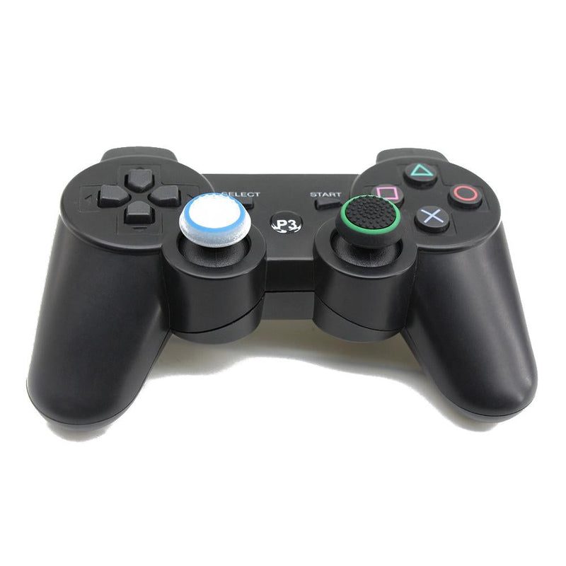 10-piece Luminous Gamepad Button Caps for Ps5 / Ps4 / Ps3 / Xbox one / 360 / Pro / Series x / s - Transparent Blue Circle