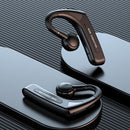 Wireless Bone Conduction Bluetooth Headset - Hanging Ear Design - Black