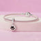 925 Sterling Silver Platinum Plated Luminous Cat Claw Pendant